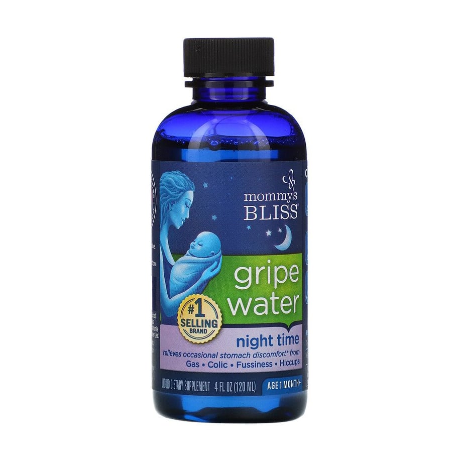 

Водичка від дитячих кольок Mommy's Bliss Gripe Water нічний час, в рідині, 120 мл