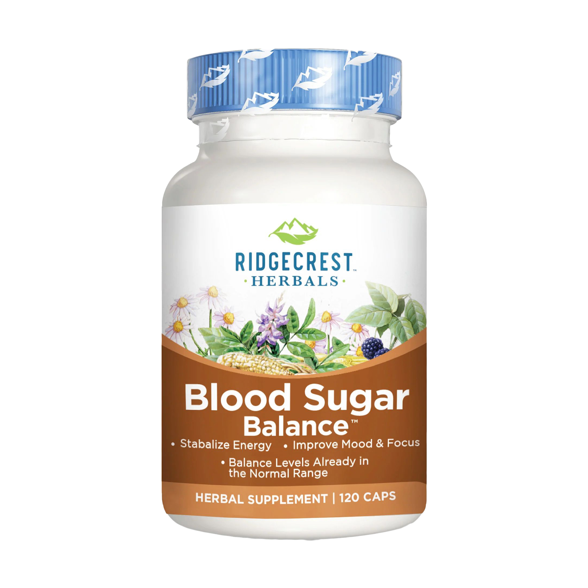 

Уцінка! Комплекс баланс цукру в крові Ridgecrest Herbals Blood Sugar Balance, 120 капсул