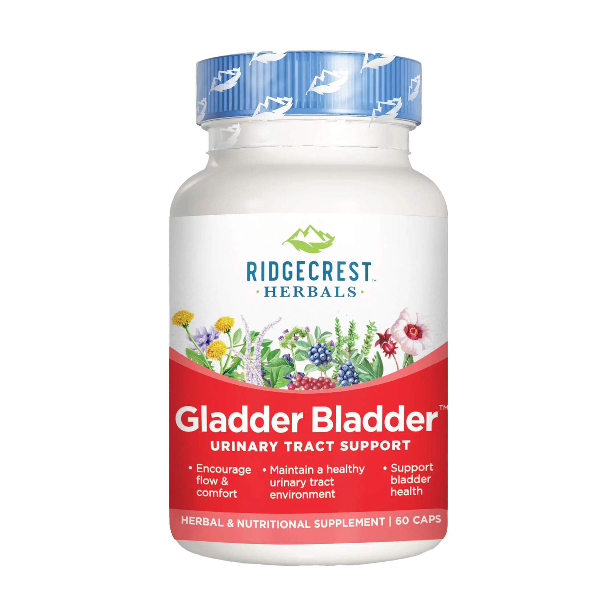

Комплекс для сечового міхуру Ridgecrest Herbals Gladder Bladder, 60 капсул