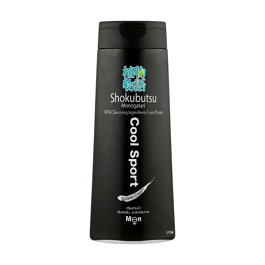 

Уцінка! Чоловічий крем-гель для душу Shokubutsu Monogatari Cool Sport Освіжальний, 200 мл