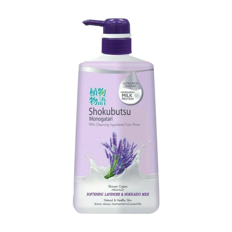 

Уцінка! Крем-гель для душу Shokubutsu Monogatari Softening Lavender & Hokkaido Milk Лаванда й молочко Хокайдо, 500 мл