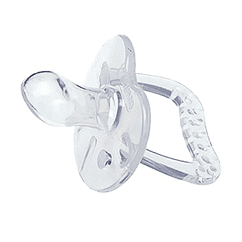 

Силіконова пустушка-прорізувач Курносики з прикусом, від 3 місяців (7014)