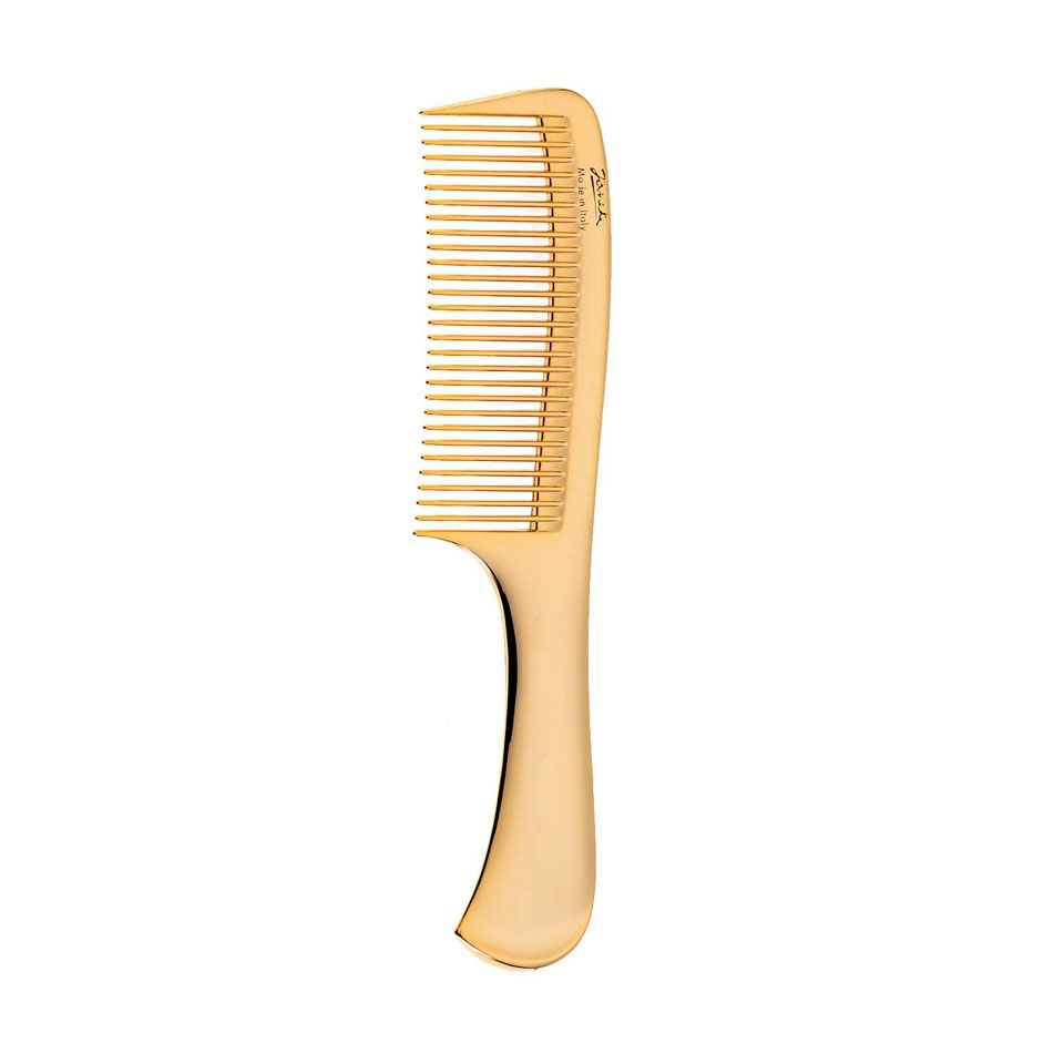 

Гребінець для волосся Janeke Handcomb Золотий, з ручкою