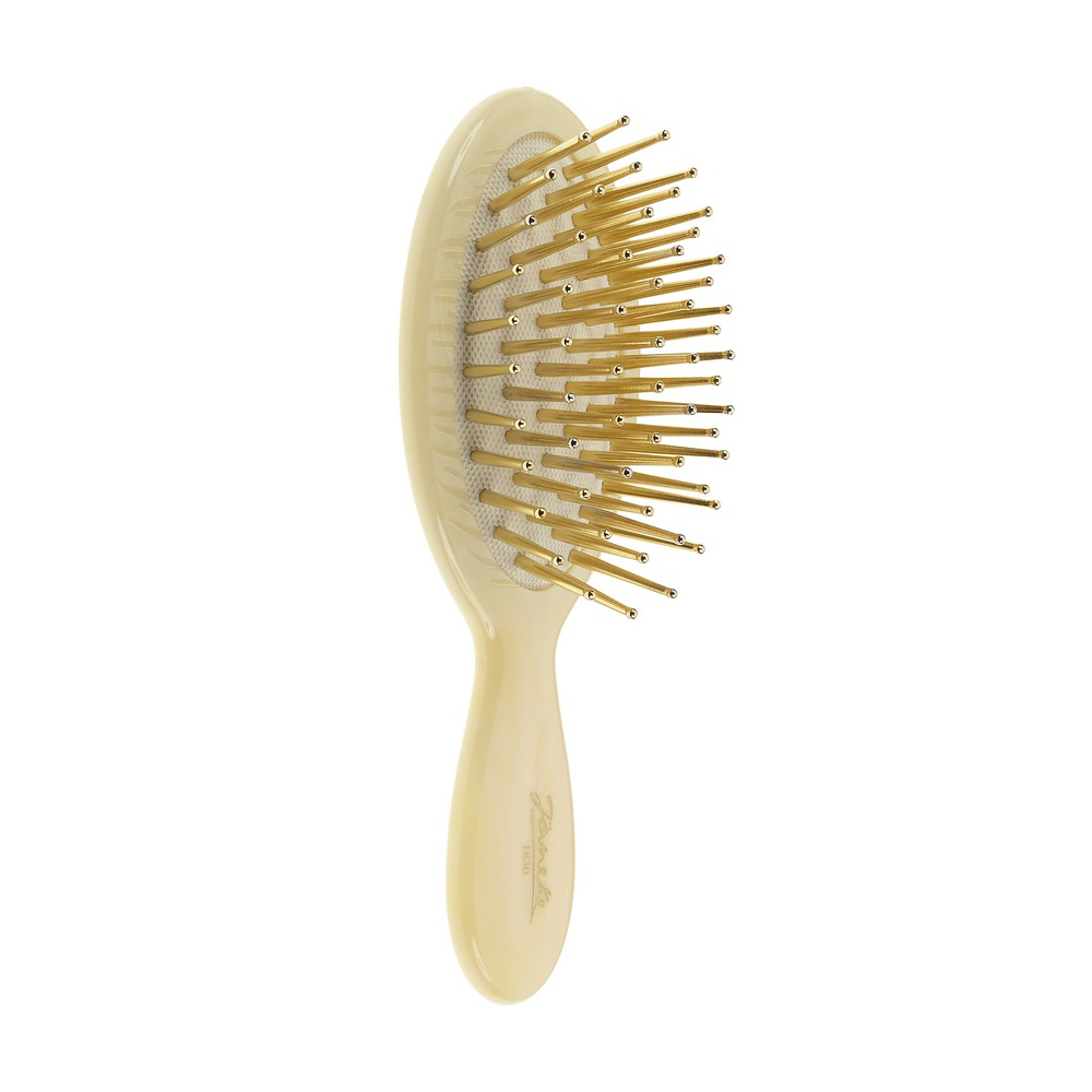 

Гребінець для волосся Janeke 1830 Massage Brush кольору Слонова кістка, мала (SP24G CRN)