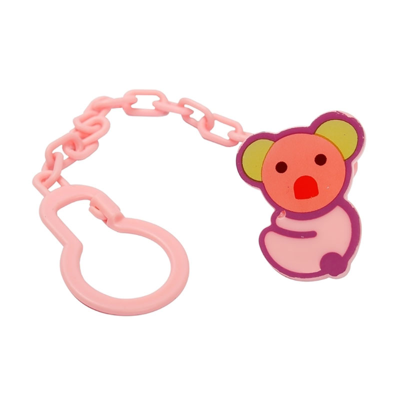 

Ланцюжок для пустушки Курносики Коала, від 0 місяців, рожевий (7092)