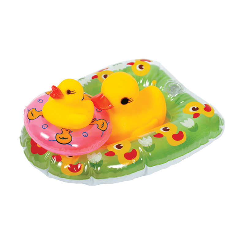 

Набір гумових іграшок для купання Курносики Рятувальний човник, від 1 року (7120)