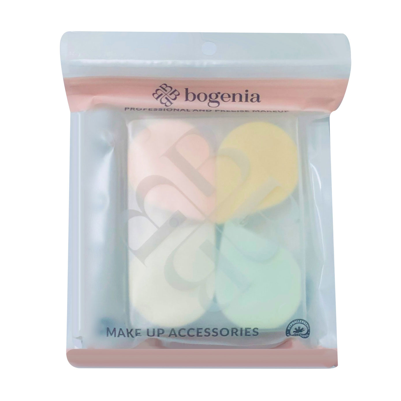 

Набір міні-спонжів для макіяжу Bogenia Makeup Sponge 001, 4 шт (BG317)
