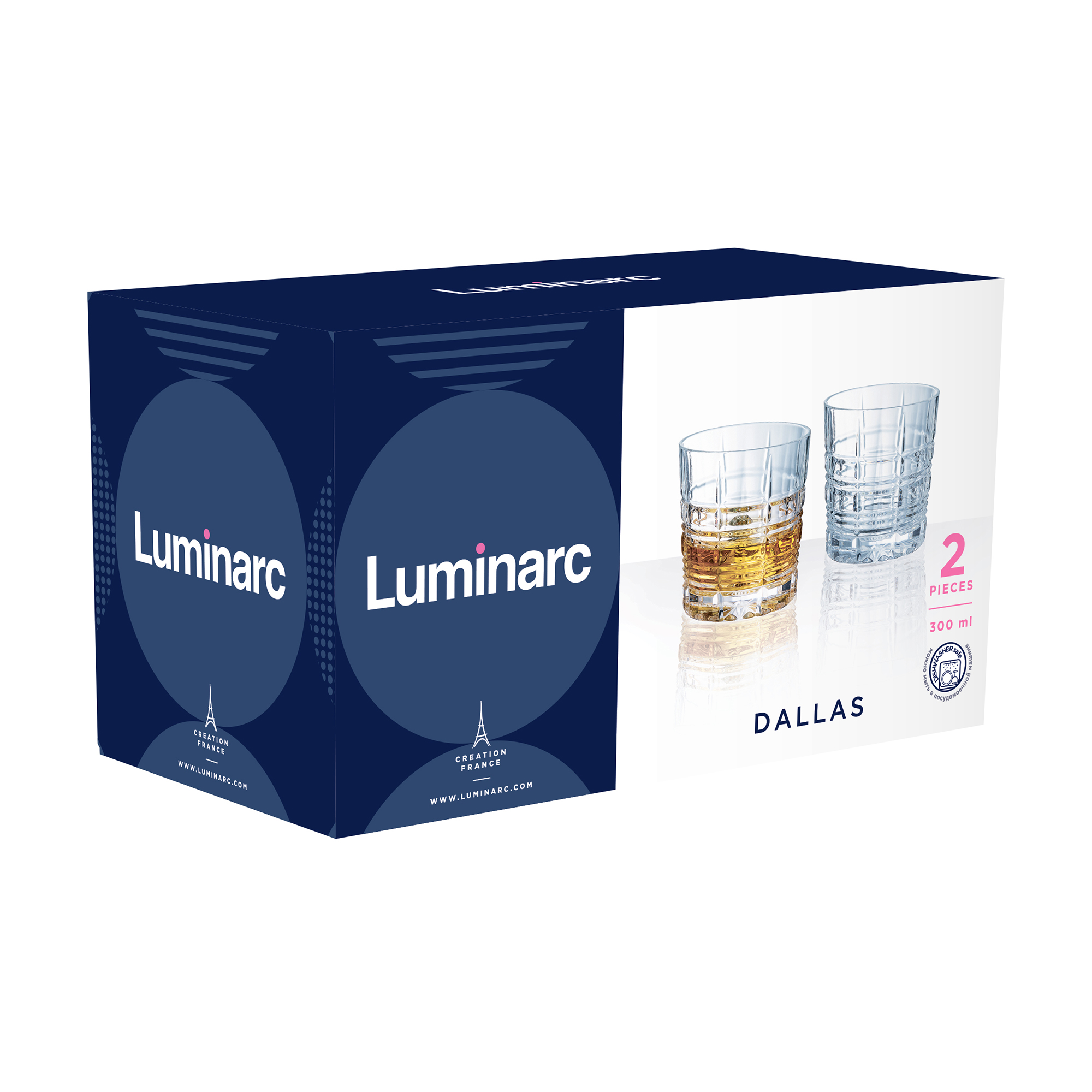 

Набір склянок Luminarc Dallas, 6*300 мл (Q3087/1)