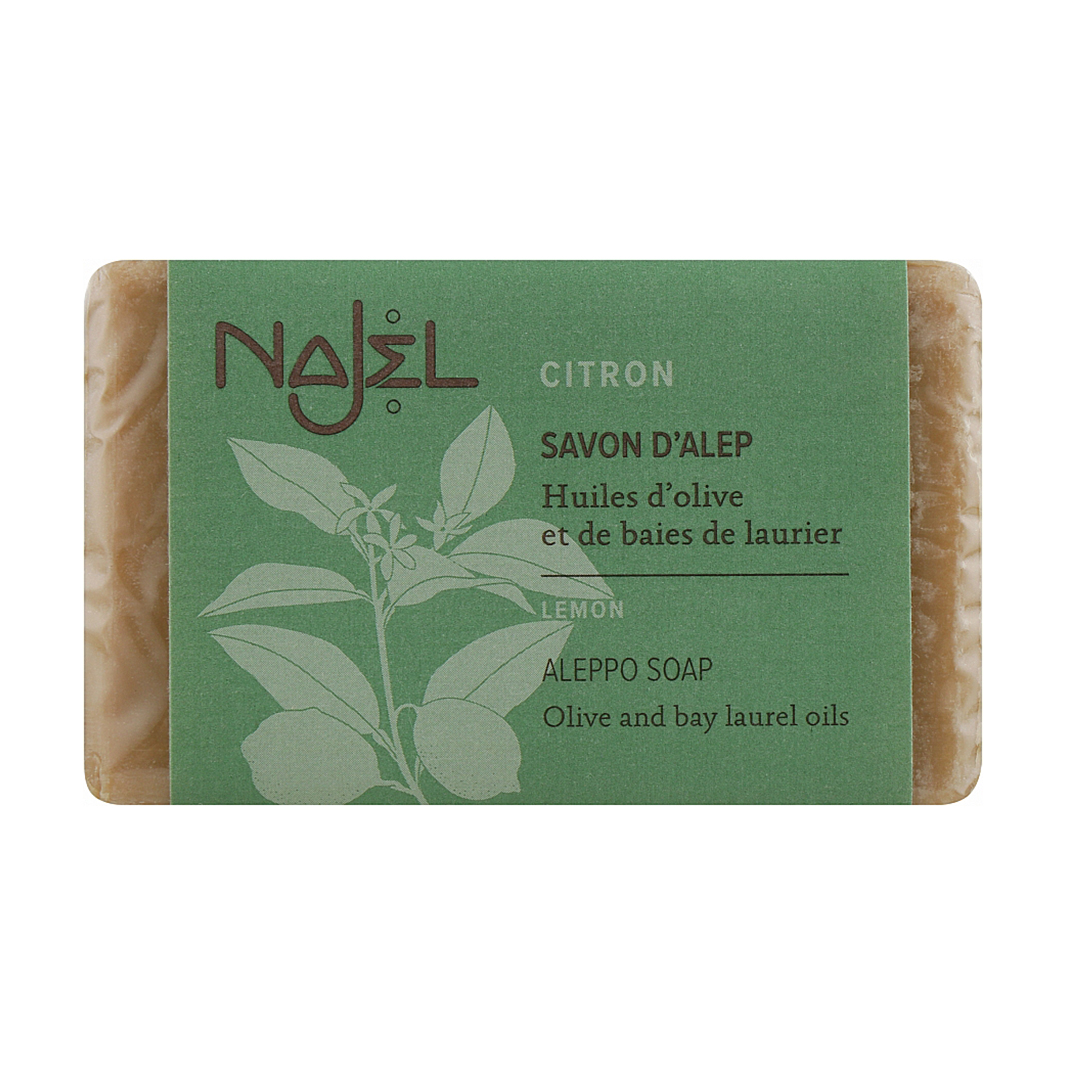 

Алеппське мило Najel Aleppo Soap Lemon Лимон, 100 г