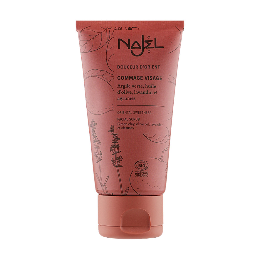 

Уцінка! Органічний скраб для обличчя Najel Oriental Sweetness Face Scrub Східні ласощі, 75 мл