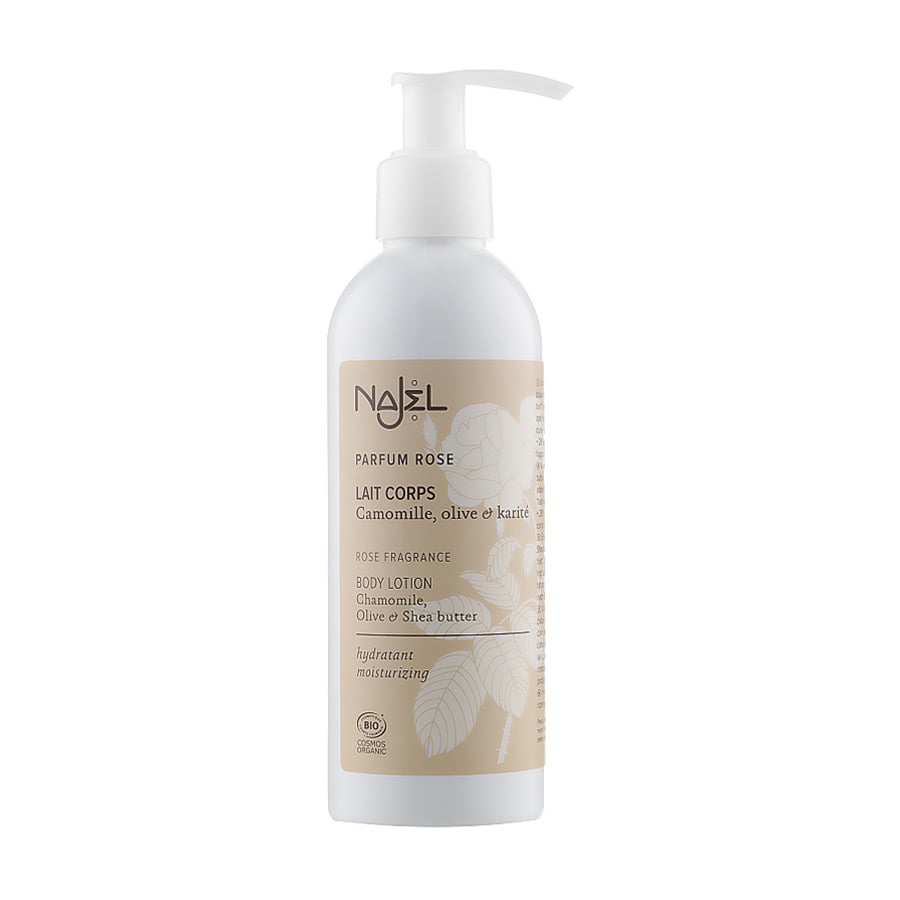 

Органічний лосьйон для тіла Najel Rose Fragrance Body Lotion з ароматом троянди, 200 мл