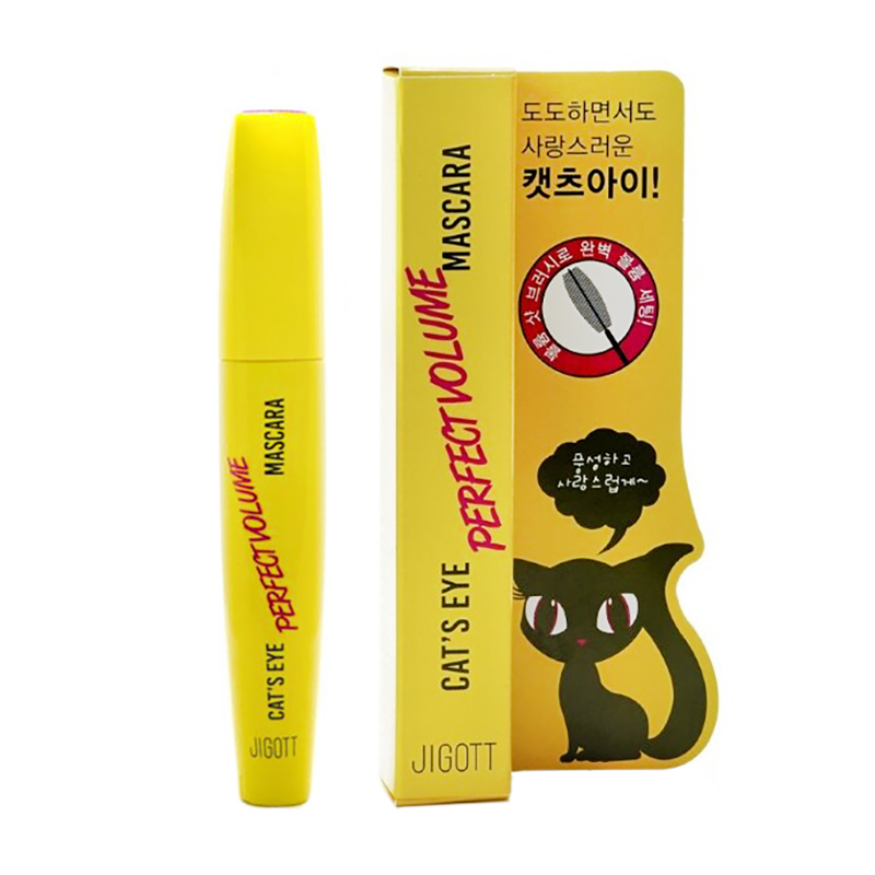 

Уцінка! Туш для вій Jigott Cat's Eye Perfect Volume Mascara Black, 12 г