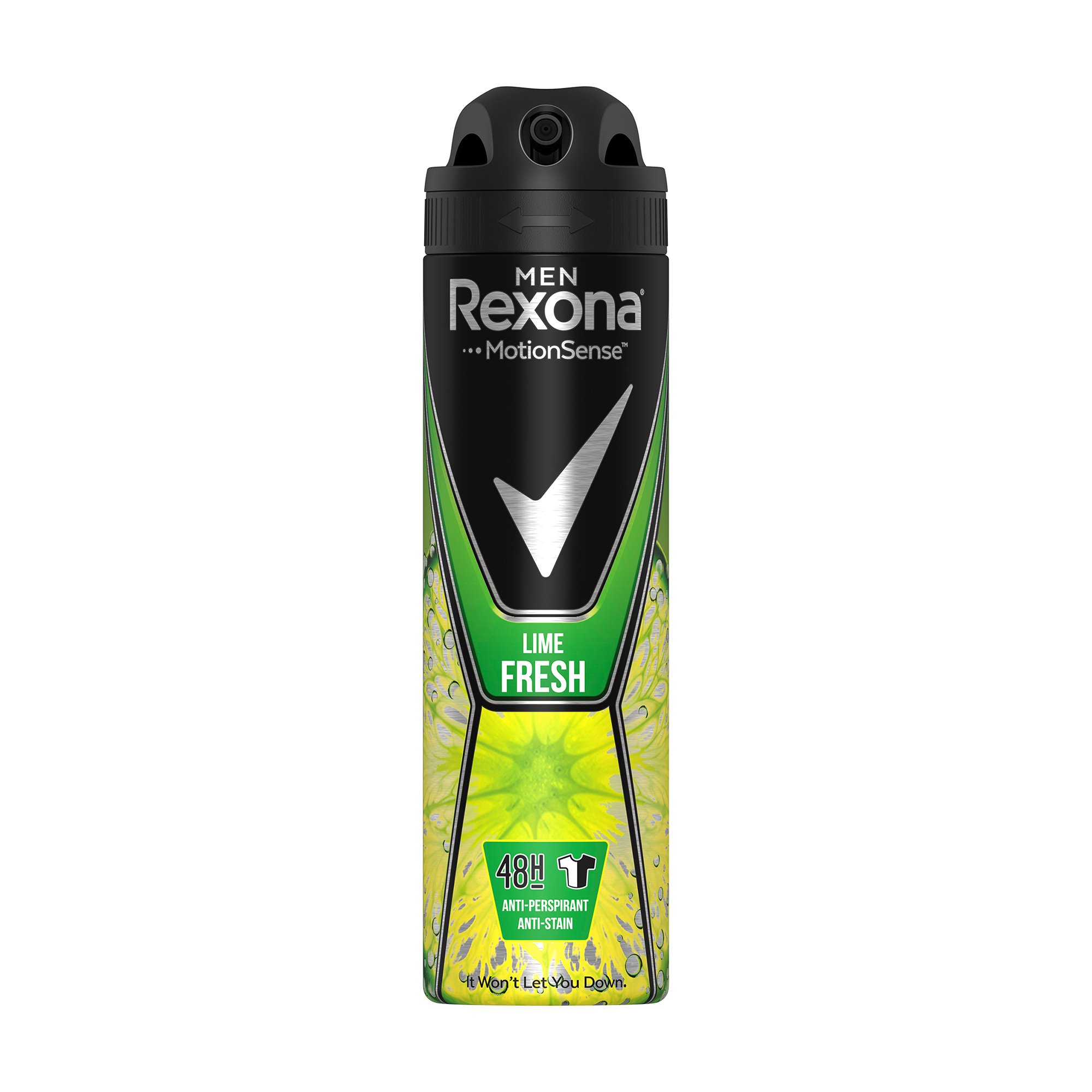 

Антиперспірант-спрей Rexona Men Motion Sense Lime Fresh, Свіжий лайм, чоловічий, 150 мл
