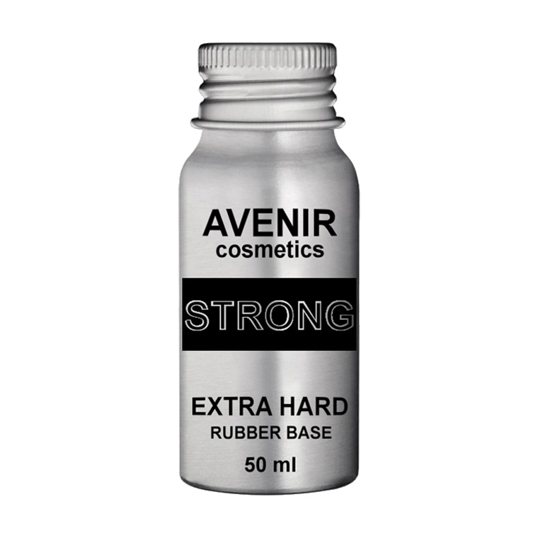 

Каучукова база для гель-лака Avenir Cosmetics Strong Extra Hard Rubber Base, 50 мл