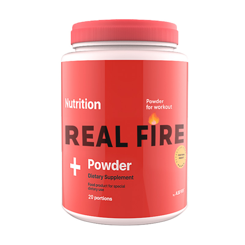 

Передтренувальний комплекс AB PRO Real Fire Апельсин, в порошку, 250 г