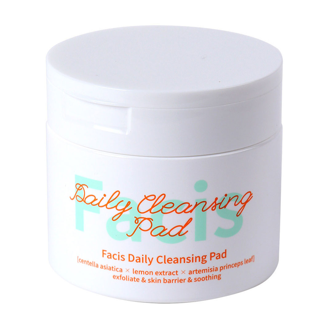 

Очищувальні пілінг-диски для обличчя Facis Daily Cleansing Pads, 70 шт