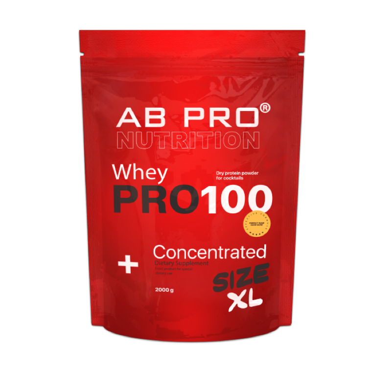 

Протеїн AB PRO Whey PRO 100 Concentrated Шоколад, в порошку, 2 кг