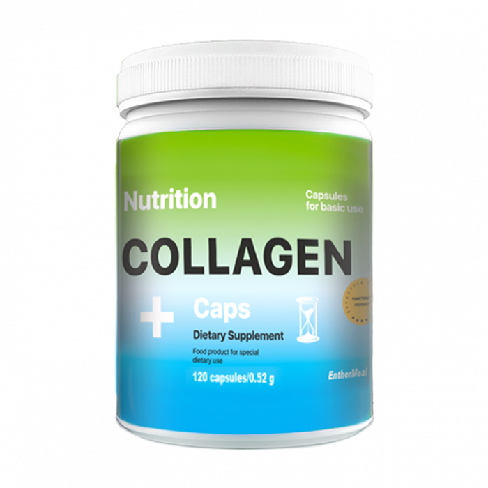 

Колаген AB PRO EntherMeal Collagen + Caps, 120 капсул