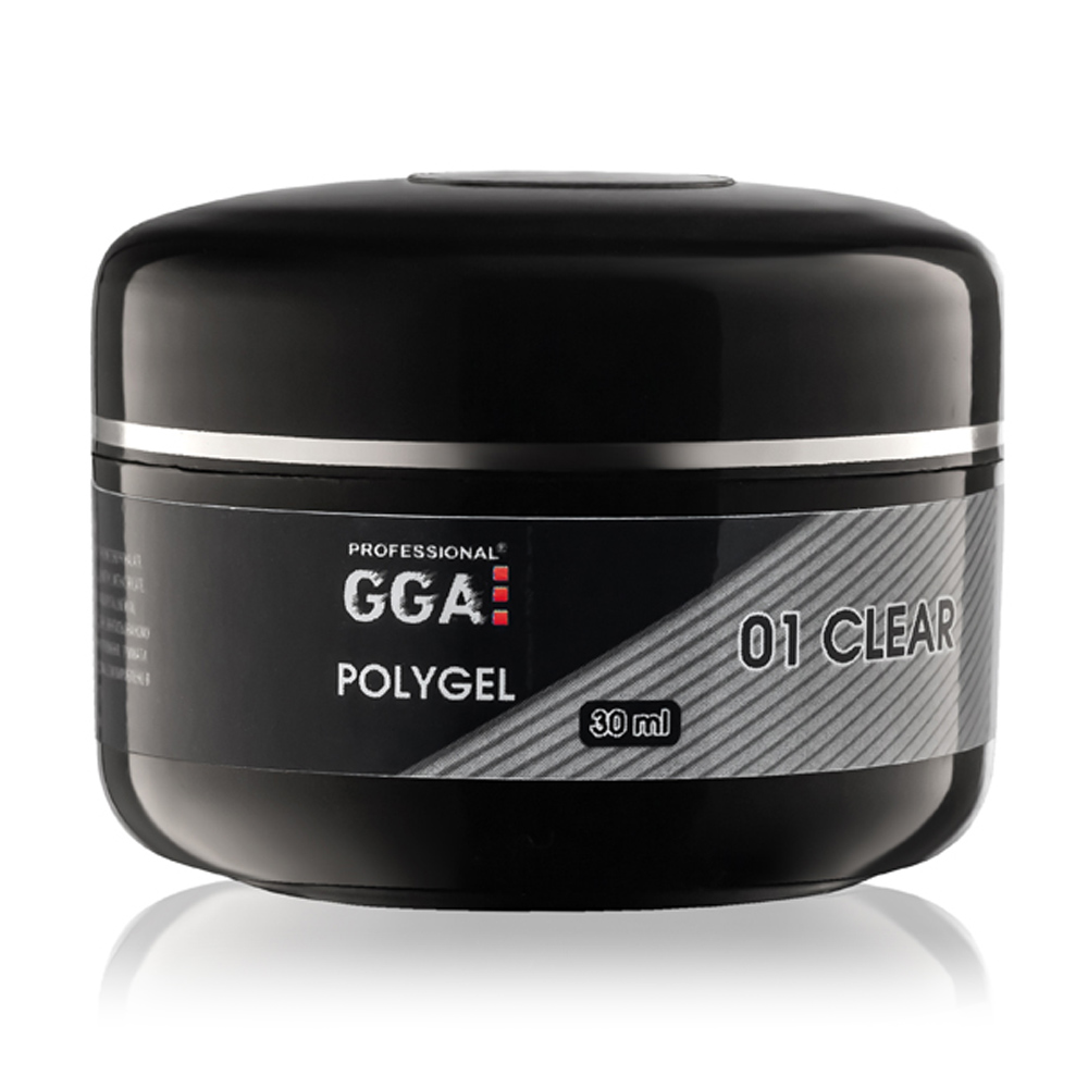 

Полігель для нарощування нігтів GGA Professional Polygel 01 Clear, 30 мл