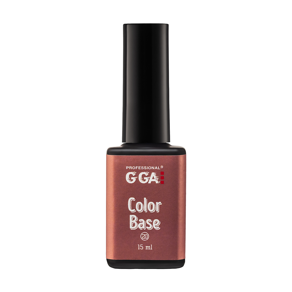 

Кольорова база для гель-лаку GGA Professional Color Base 20, 15 мл