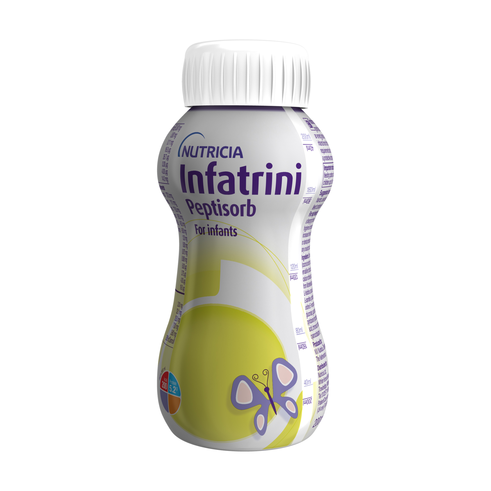 

Уцінка! Функціональне дитяче харчування Nutricia Infatrini Peptisorb для дітей від народження до 18 місяців або з масою тіла до 9 кг, 200 мл