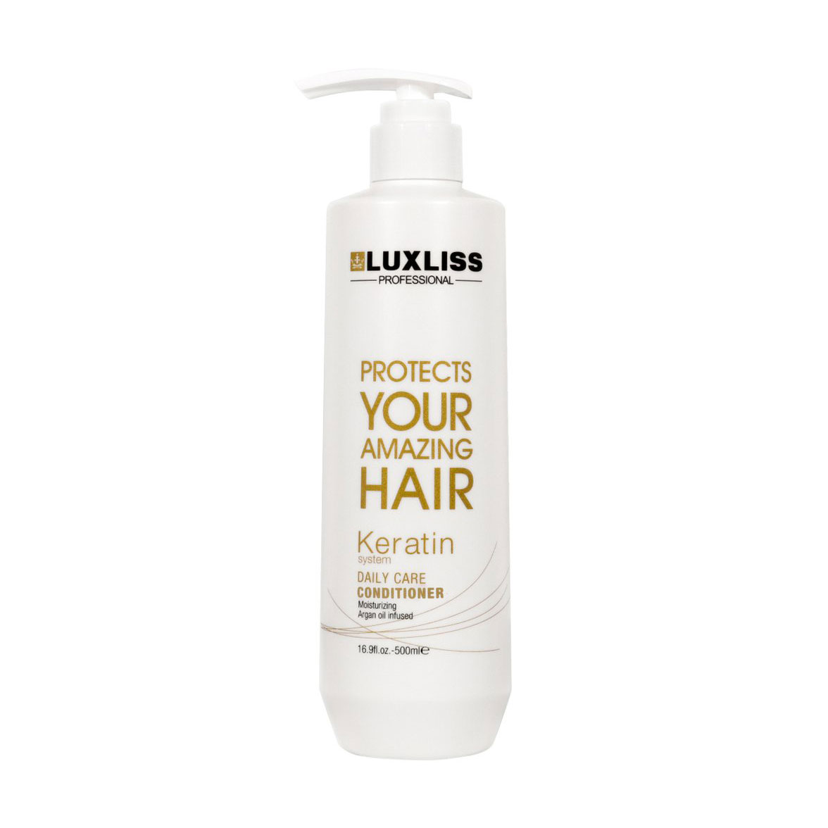 

Кондиціонер для домашнього догляду Luxliss Keratin Daily Care Conditioner на основі кератину, 500 мл