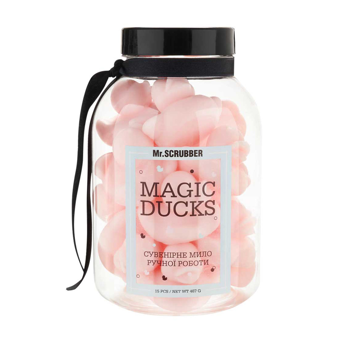 

Уцінка! Парфумоване мило ручної роботи Mr.Scrubber Magic Ducks, 467 г