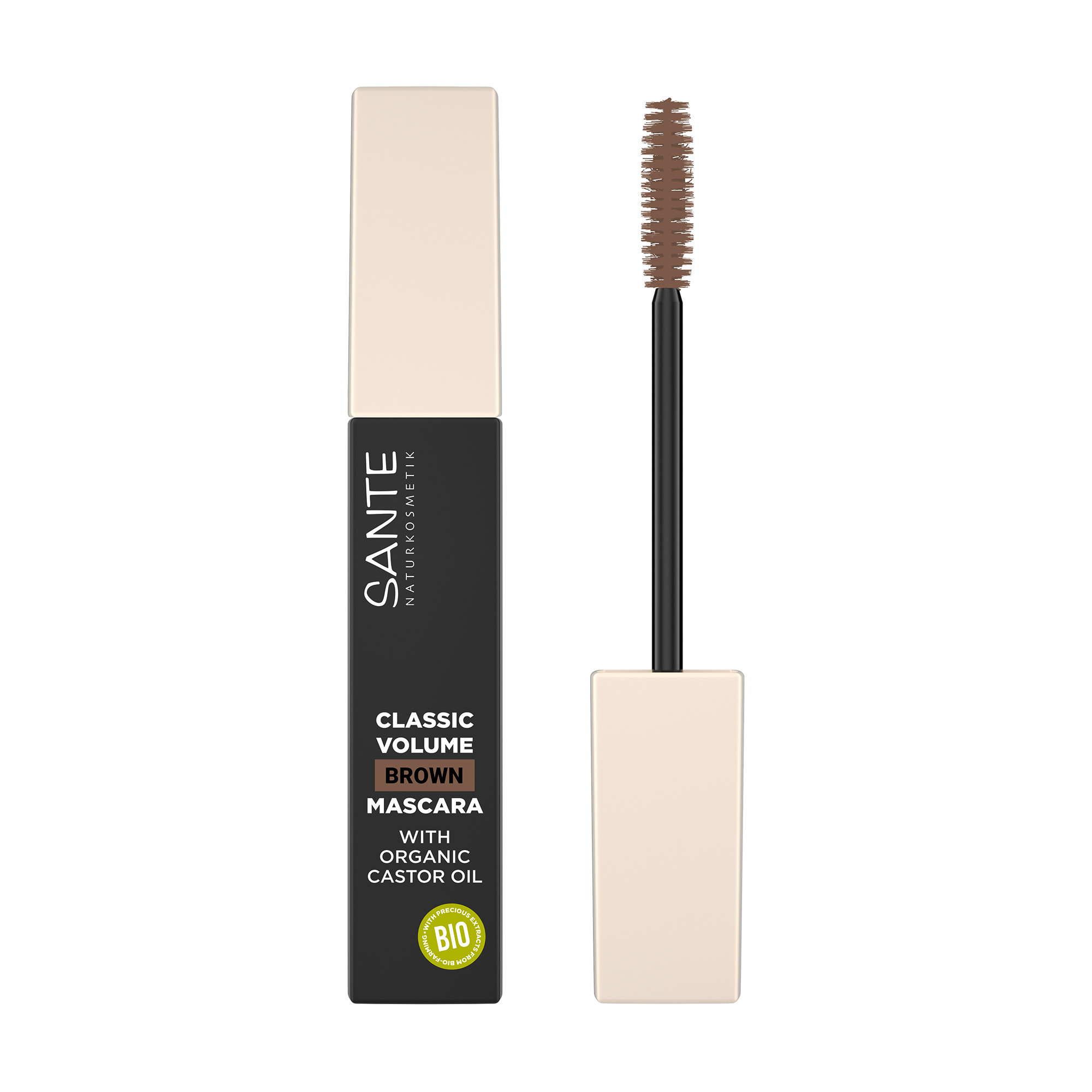 

Біотуш для вій Sante Classic Volume Mascara, Brown, 8 мл