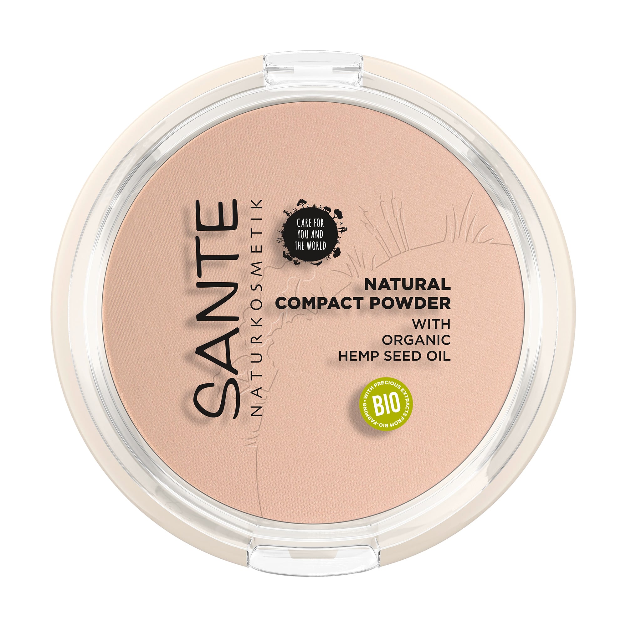 

Уцінка! Компактна біопудра для обличчя Sante Natural Compact Powder 01 Cool Ivory, 9 г
