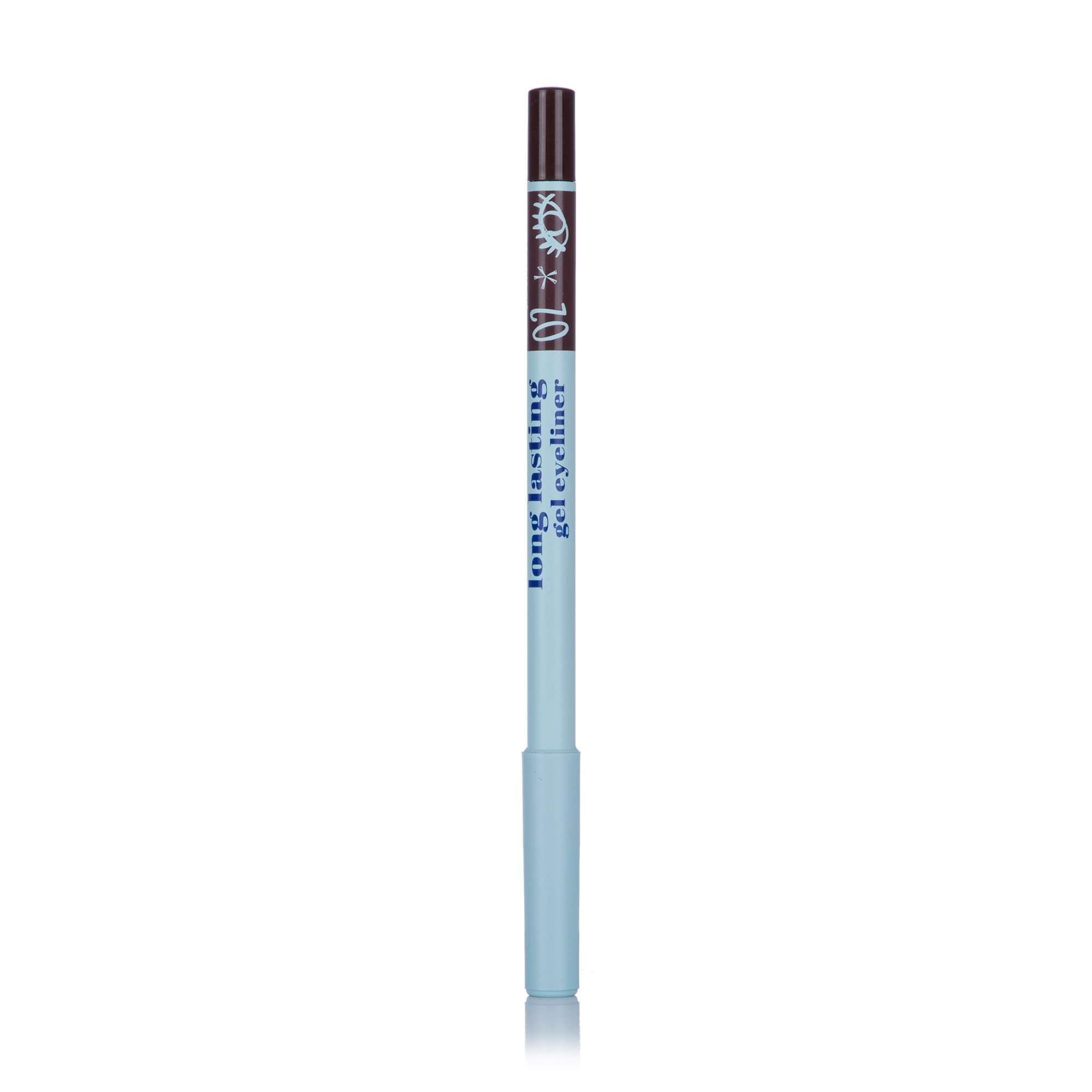 

Стійкий гелевий олівець для очей GlamBee Long Lastihg Gel Eyeliner 02, 1.8 г