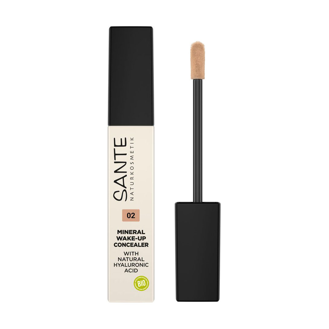 

Уцінка! Біоконсилер для обличчя Sante Natural Mineral Wake-up Concealer 02 Warm Beige, 8 мл