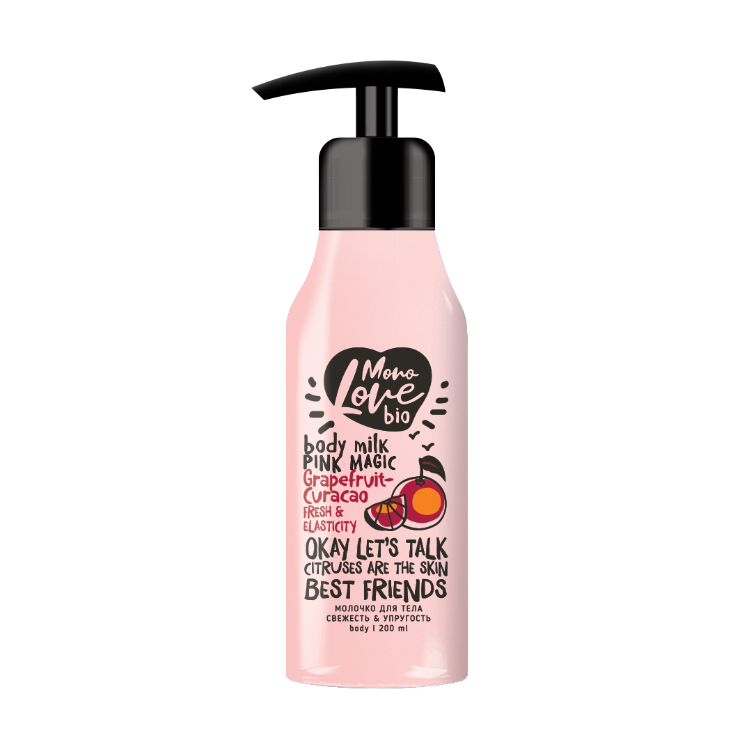 

Молочко для тіла MonoLove Bio Grapefruit-Curacao Body Milk Свіжість та пружність, 200 мл