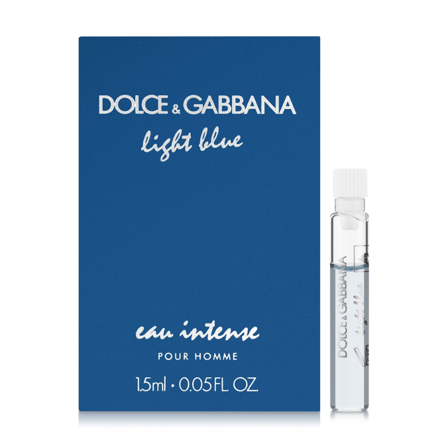 

Dolce & Gabbana Light Blue Eau Intense Парфумована вода чоловіча, 1.5 мл (пробник)
