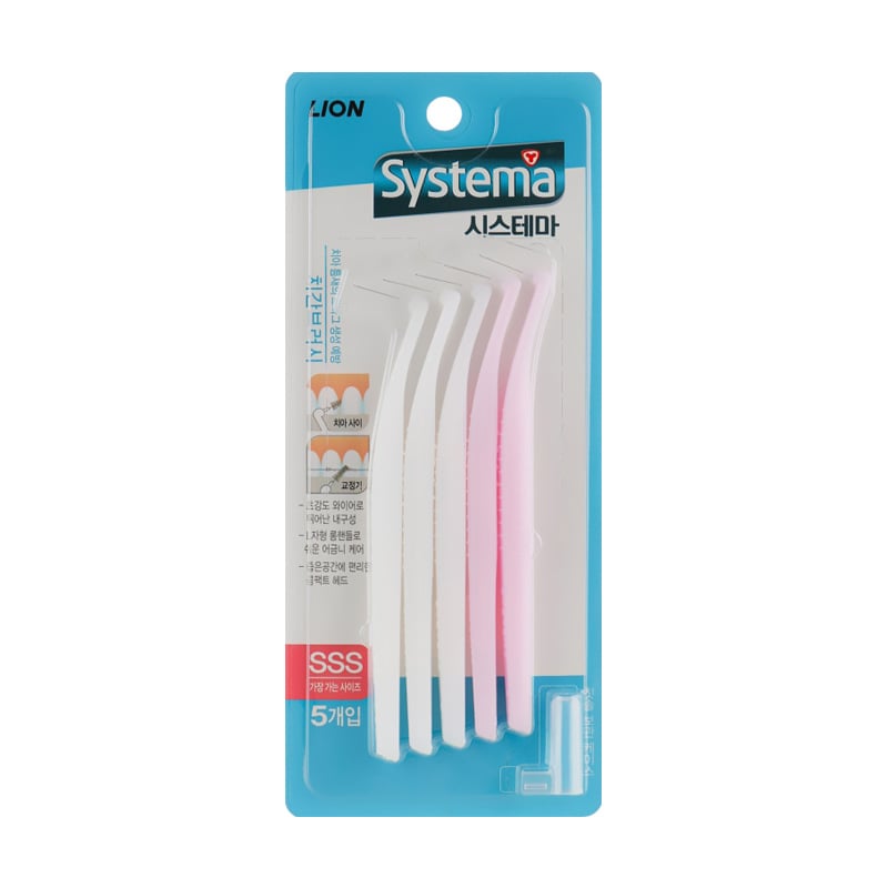 

Щітки для міжзубних проміжків Lion Systema SSS, 5 шт