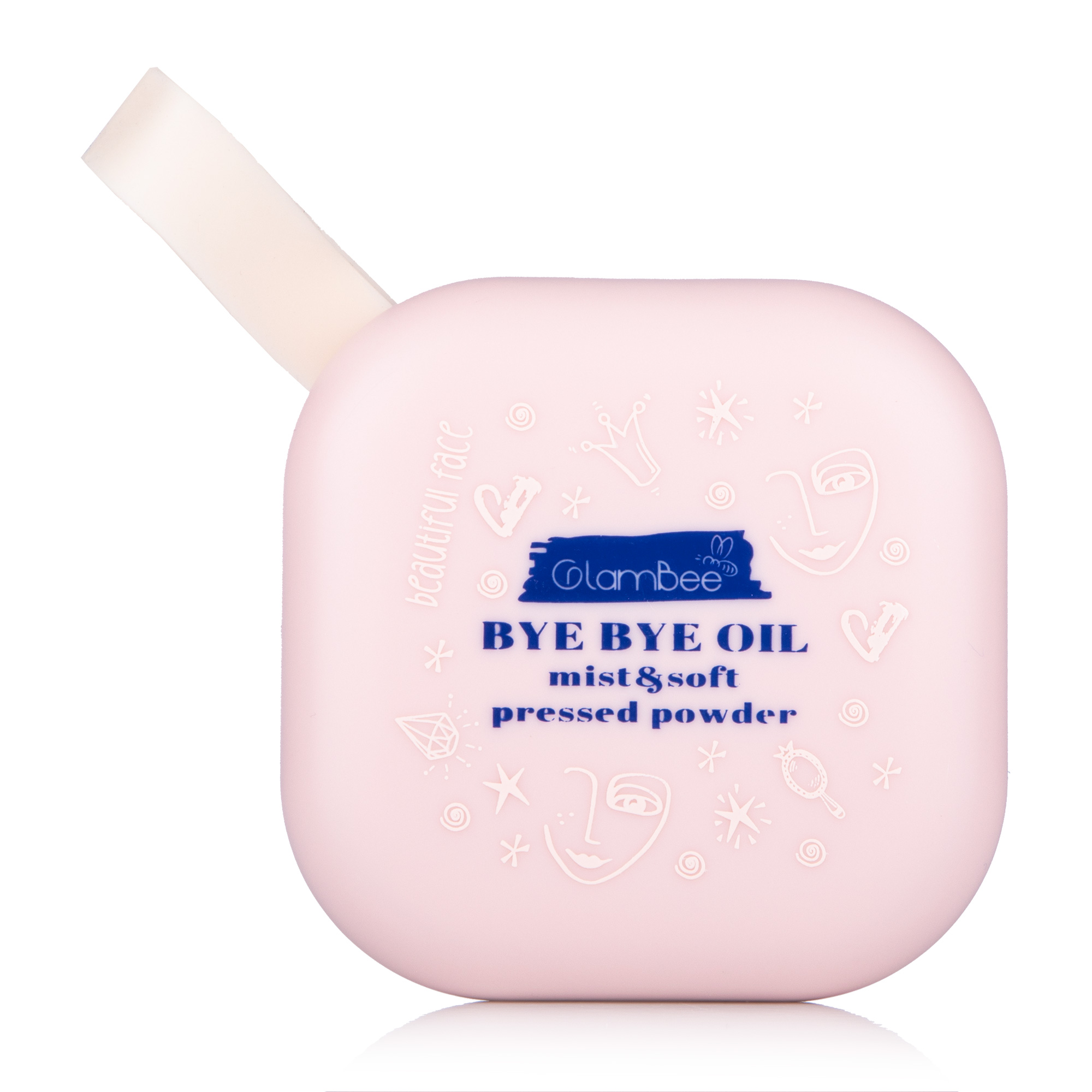 

Компактна пудра для обличчя GlamBee Bye Bye Oil 03, 9.2 г (Тестер)