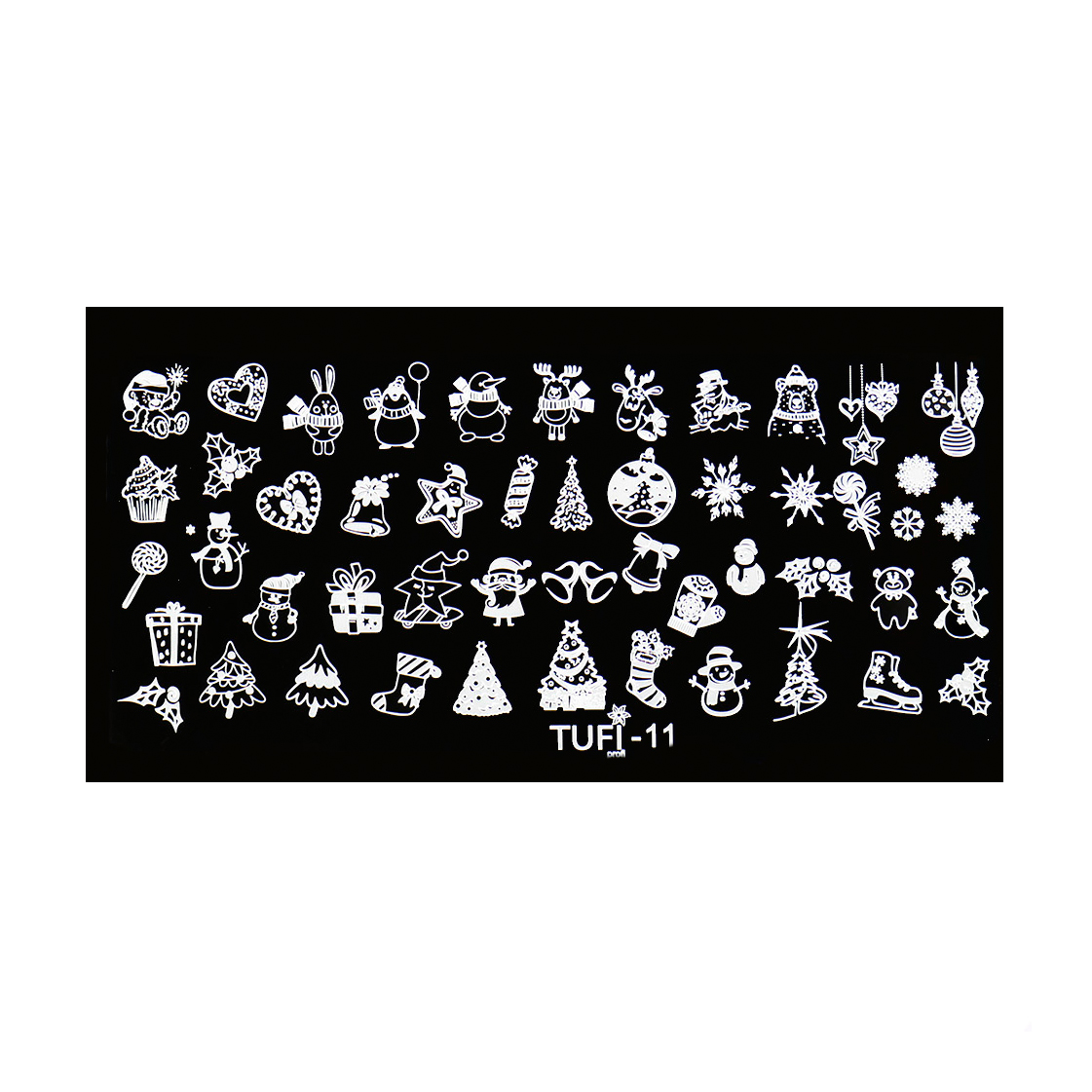 

Уцінка! Пластина для стемпінгу Tufi Profi Premium 11 (099892)