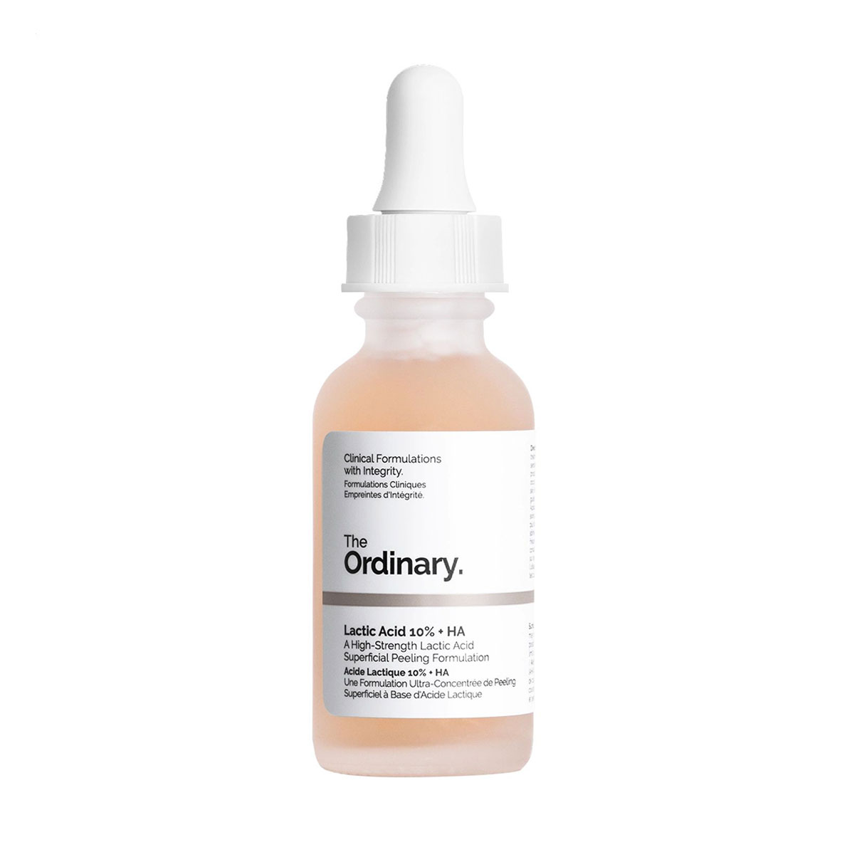 Акция на Пілінг з молочною та гіалуроновою кислотою The Ordinary Lactic Acid 10% + HA, 30 мл от Eva