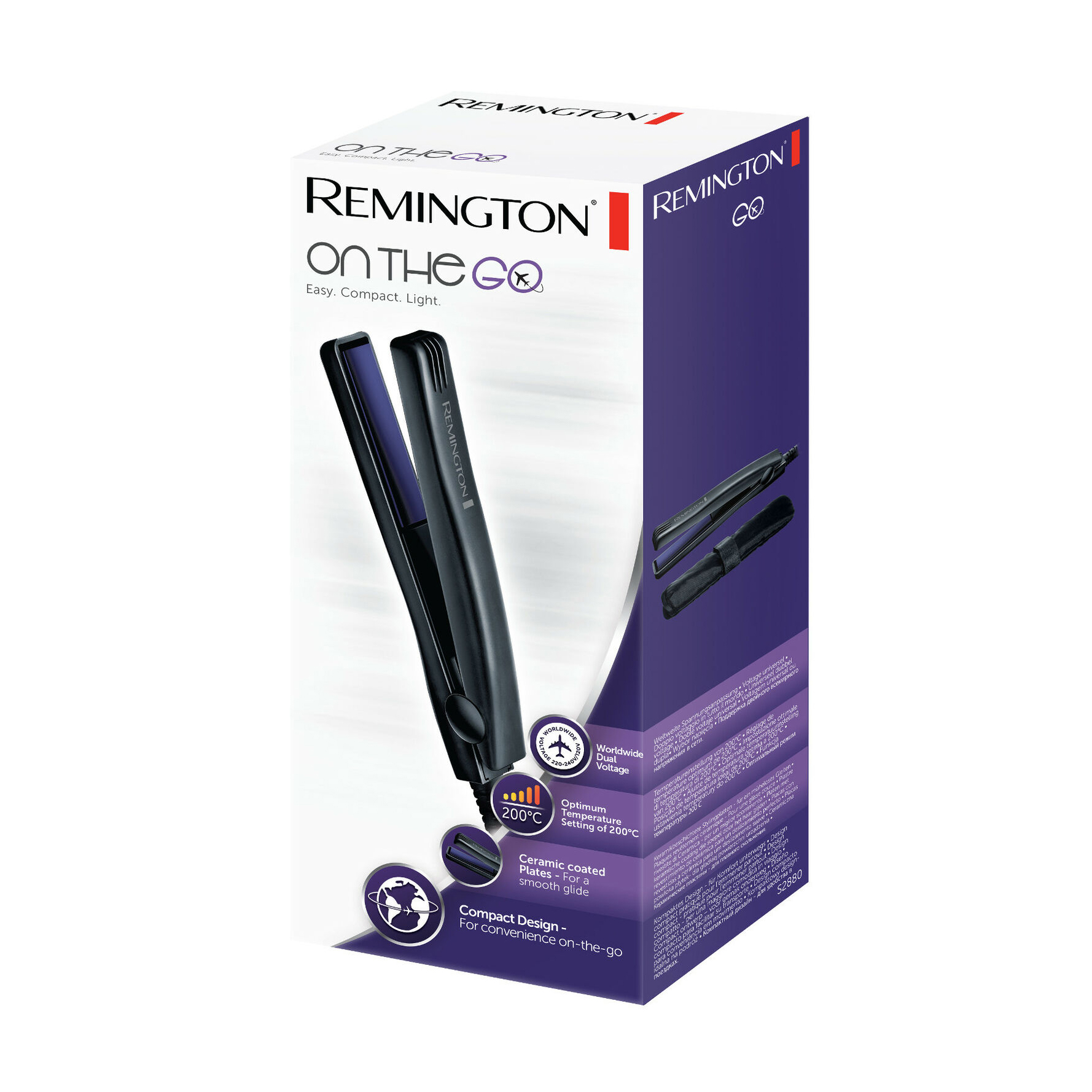 

Міні-вирівнювач для волосся Remington S2880