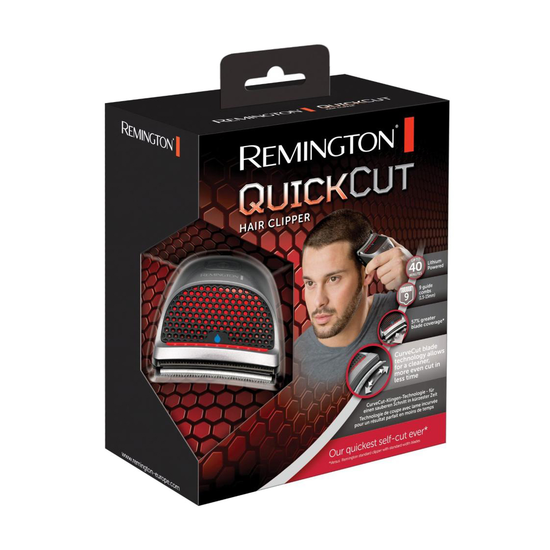 

Машинка для стрижки Remington HC4250 Black/Silver