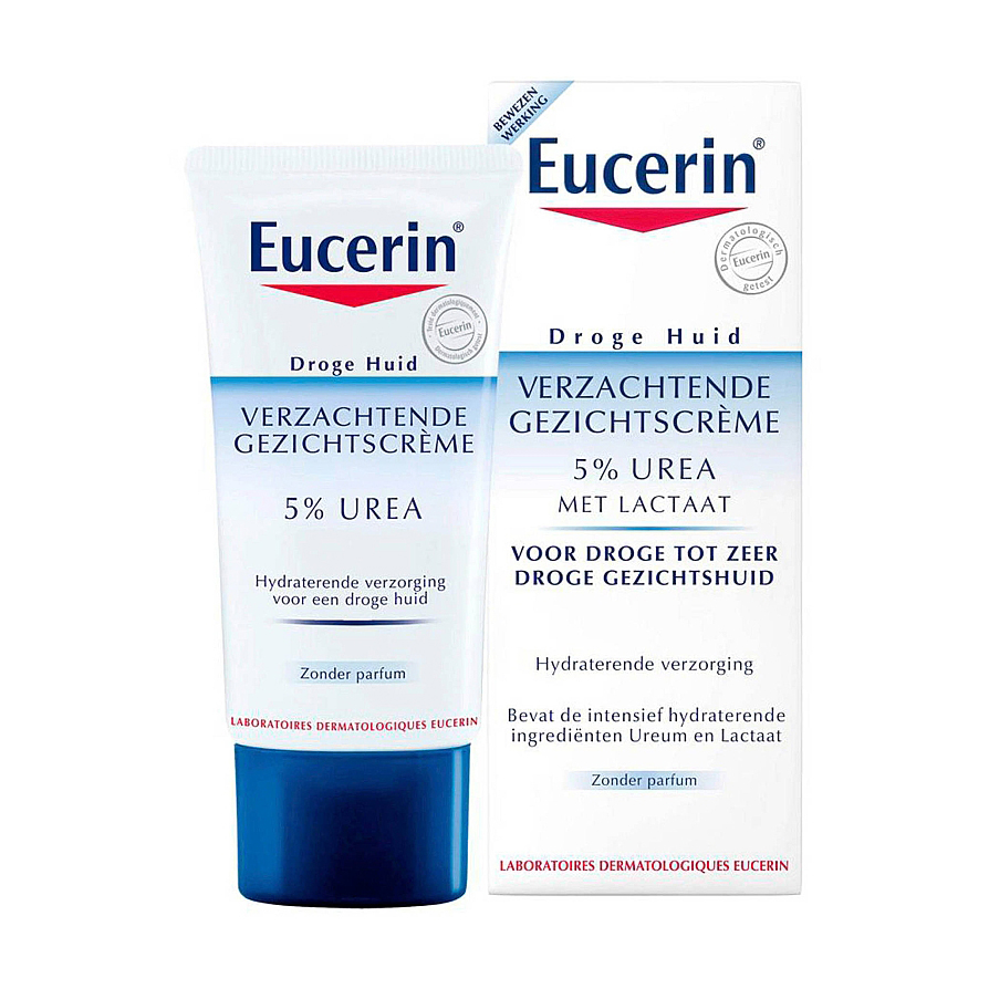 

Уцінка! Пом'якшувальний крем для обличчя Eucerin UreaRepair Face Cream 5% Urea, 50 мл
