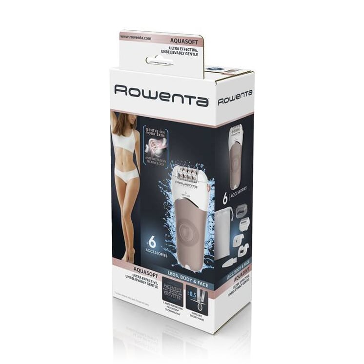 

Епілятор Rowenta Aquasoft Wet&Dry EP4930F0 Beige