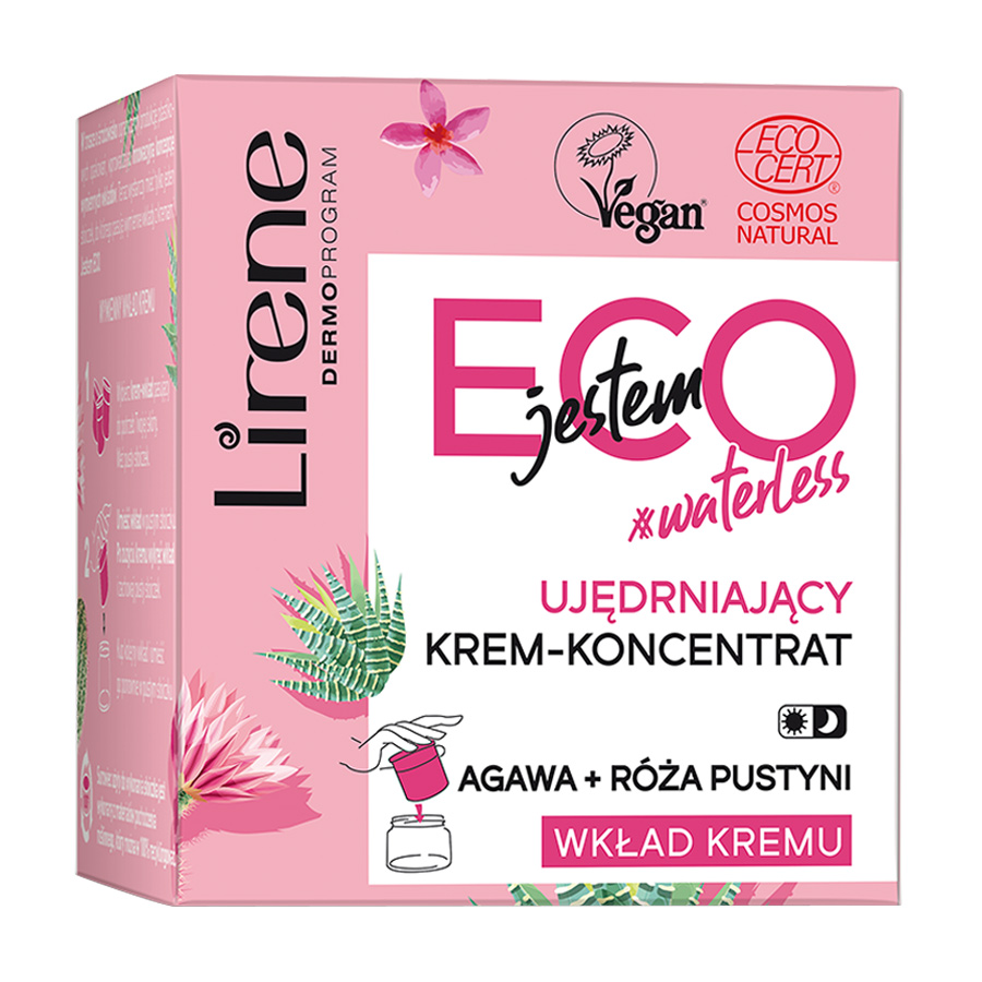 

Зміцнювальний крем-концентрат для обличчя Lirene Firming Cream-concentrate Agave + Desert Rose, 50 мл