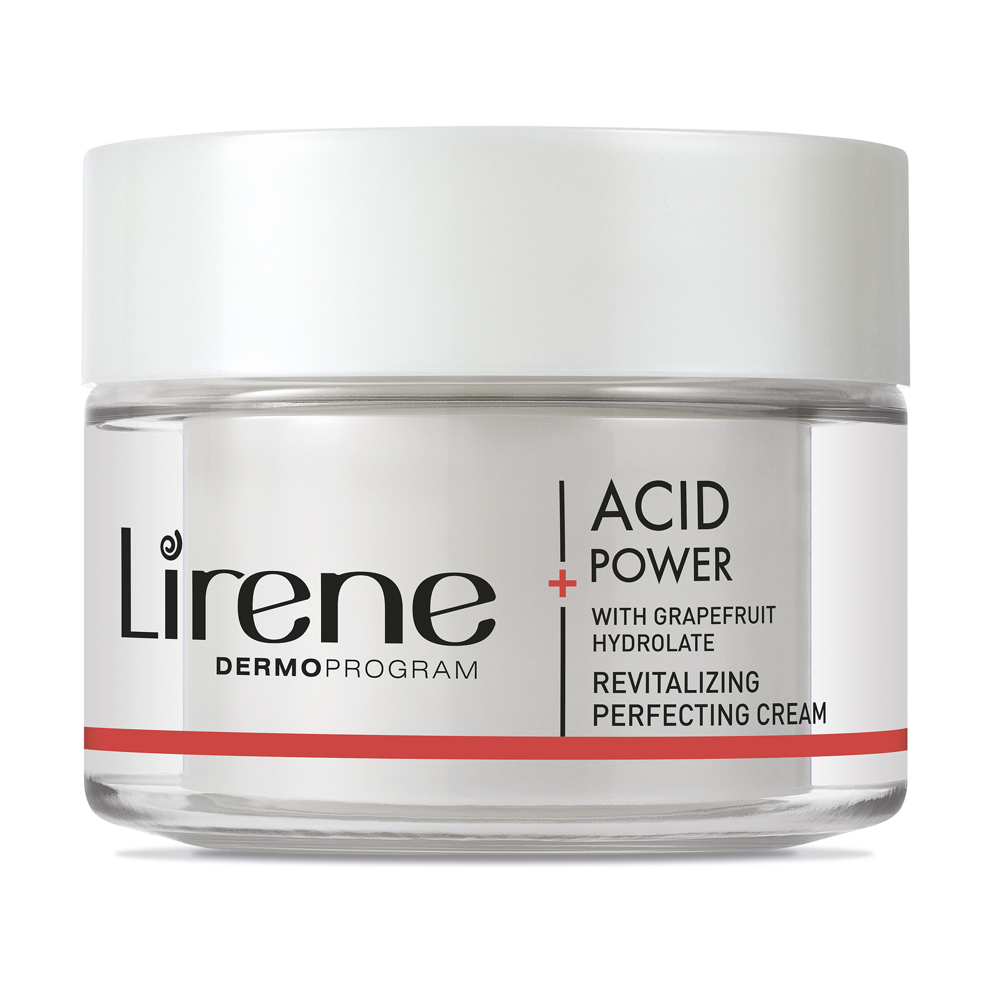 

Відновлювальний крем для обличчя Lirene Acid Power Revitalizing Color Balancing Cream With Grapefruit Hydrolate, 50 мл