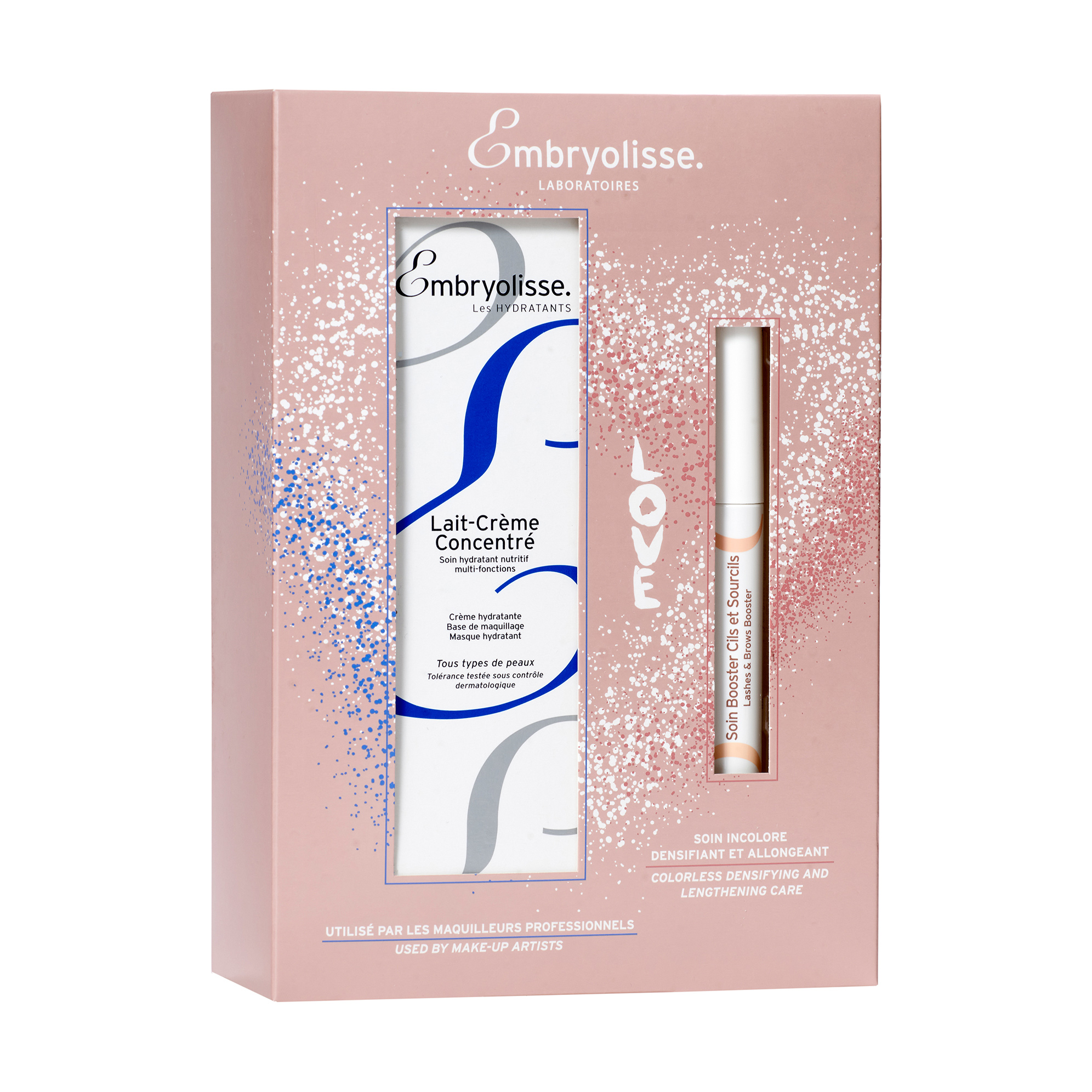 

Набір Embryolisse Laboratories (крем-концентрат для обличчя Lait Creme Concentre, 75 мл, сироватка для вій та брів Lashes & Brows Booster, 6.5 мл)