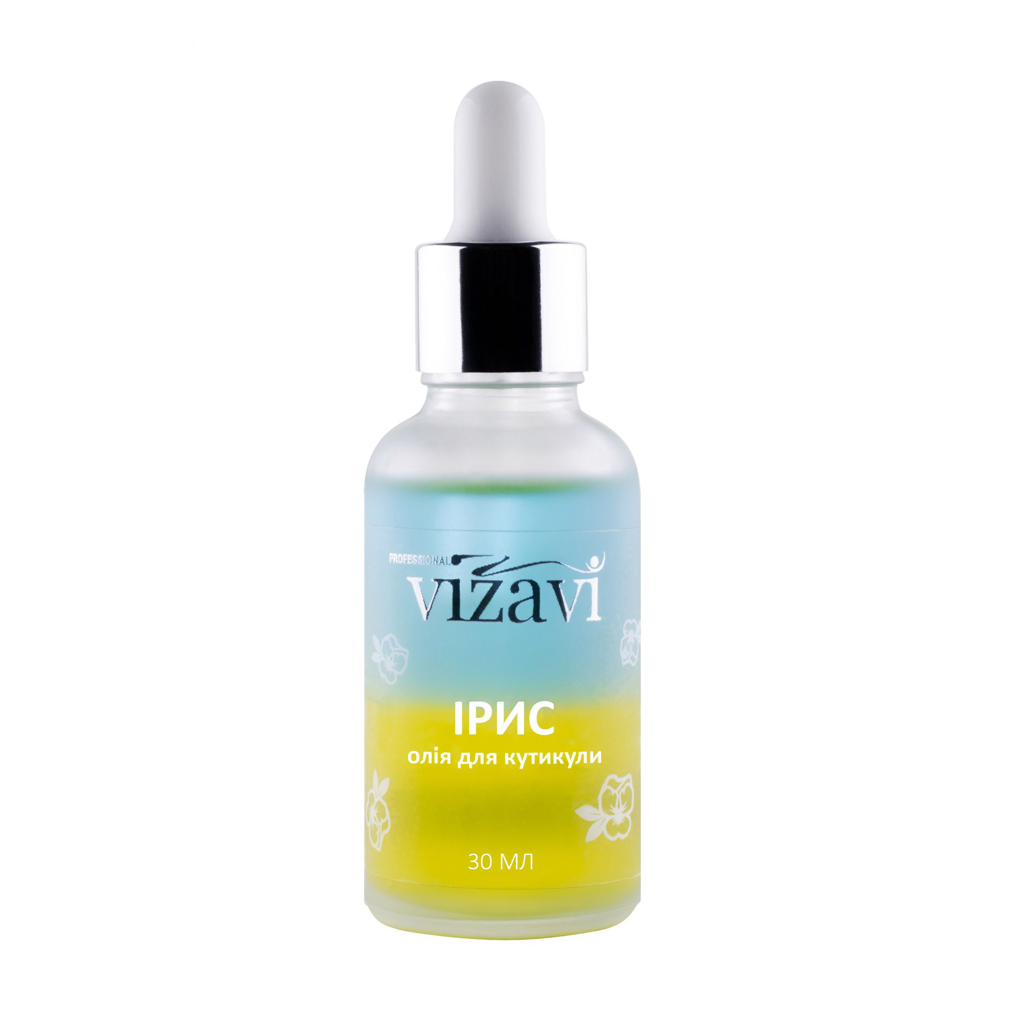 

Двофазна олія для кутикули Vizavi Professional Ірис, 30 мл