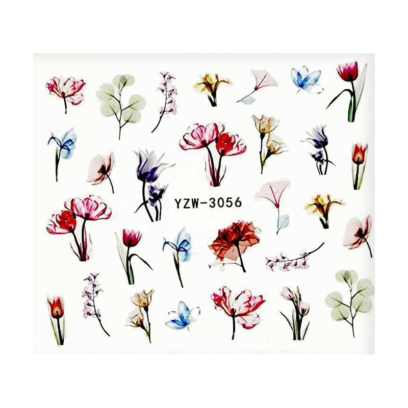 

Водні наліпки для нігтів Vizavi Professional YZW-3056