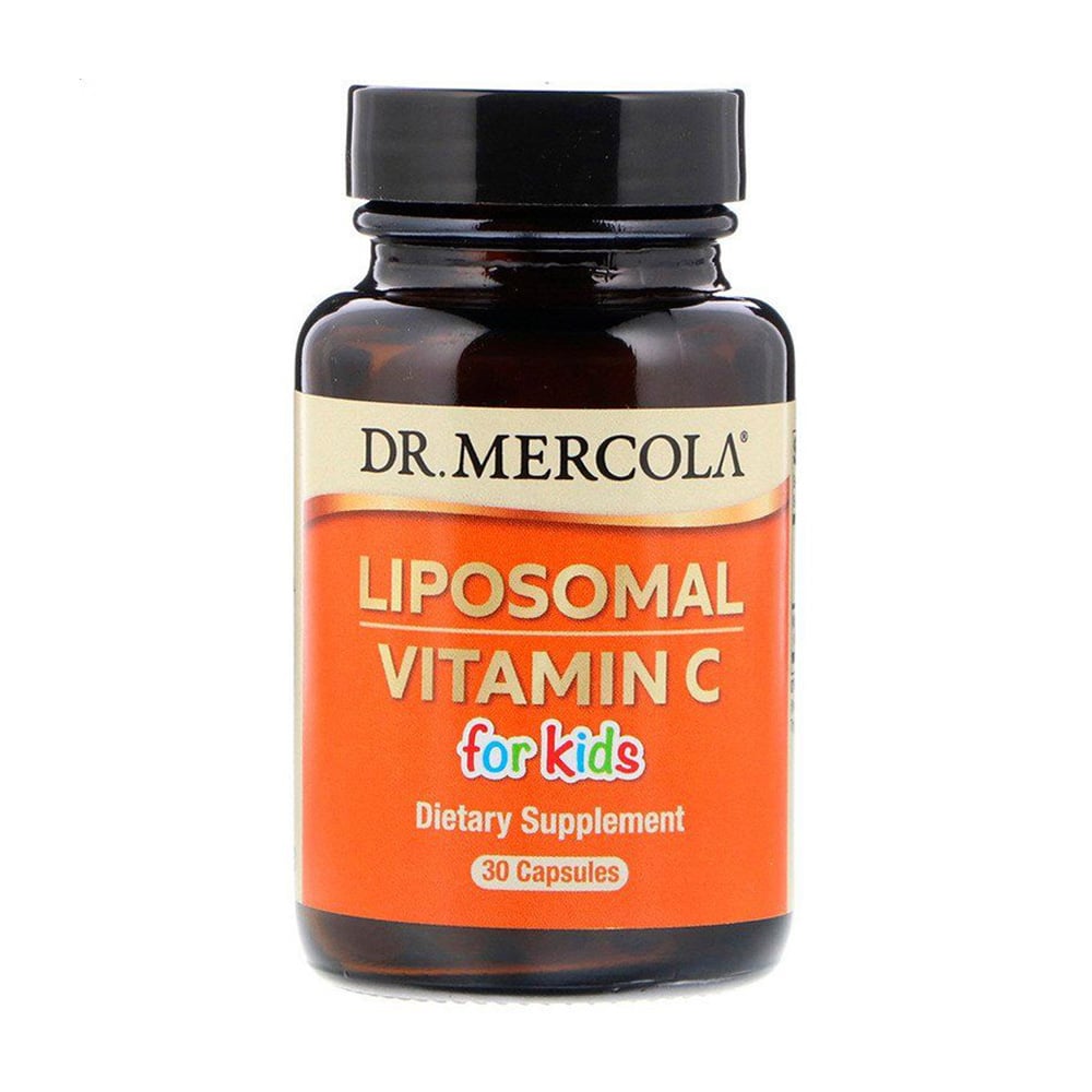 

Ліпосомальний вітамін С для дітей Dr. Mercola Liposomal Vitamin C for Kids, 30 капсул