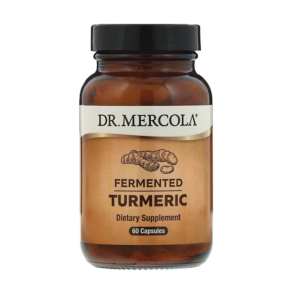 

Куркума ферментована Dr. Mercola Fermented Turmeric, 60 капсул