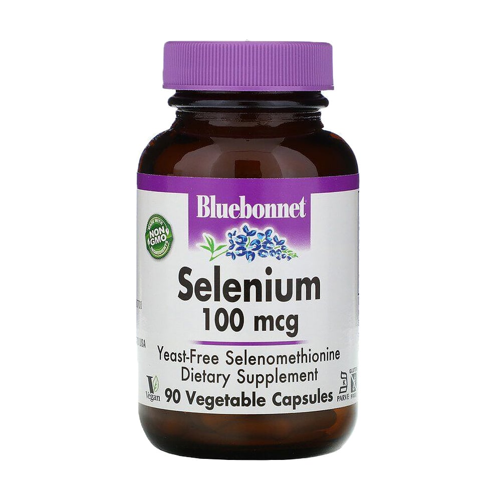 

Селен Bluebonnet Nutrition Selenium 100 мкг, 90 капсул