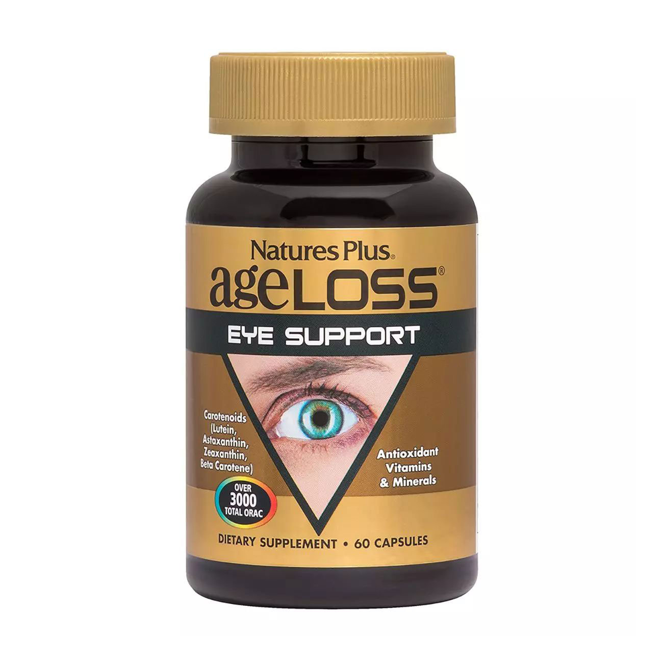 

Захист та поліпшення зору NaturesPlus, 60 капсул